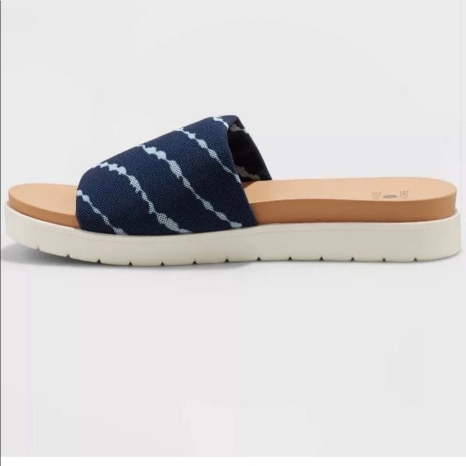 Shade & Shore Sandals Pool Slides Kassidy Platform Nwt Sz 10 Tie Dye — image 4 of 8